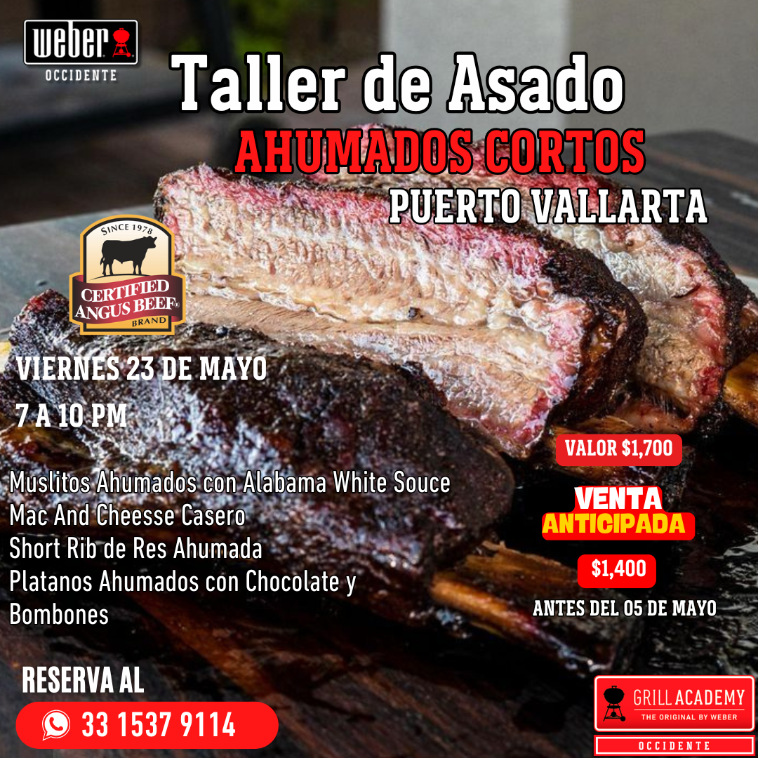 Taller PUERTO VALLARTA Ahumados Cortos 23 MAYO 2025