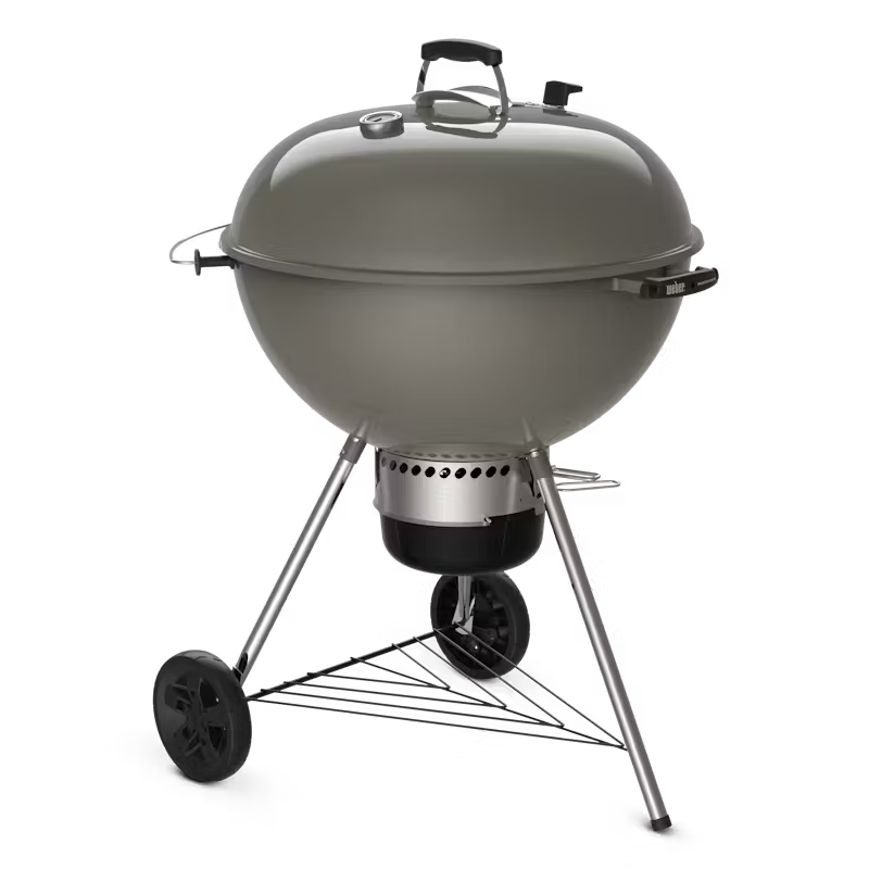 Asador de carbón Master-Touch, 26" Gris cenizo