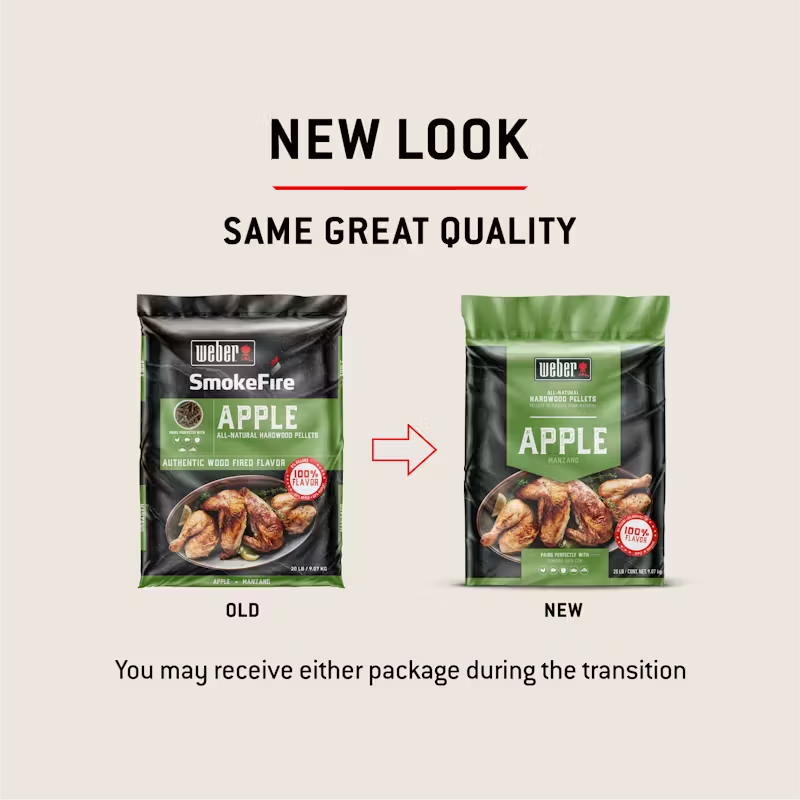 Natural Apple Wood Pellets (Apple) 20 lb