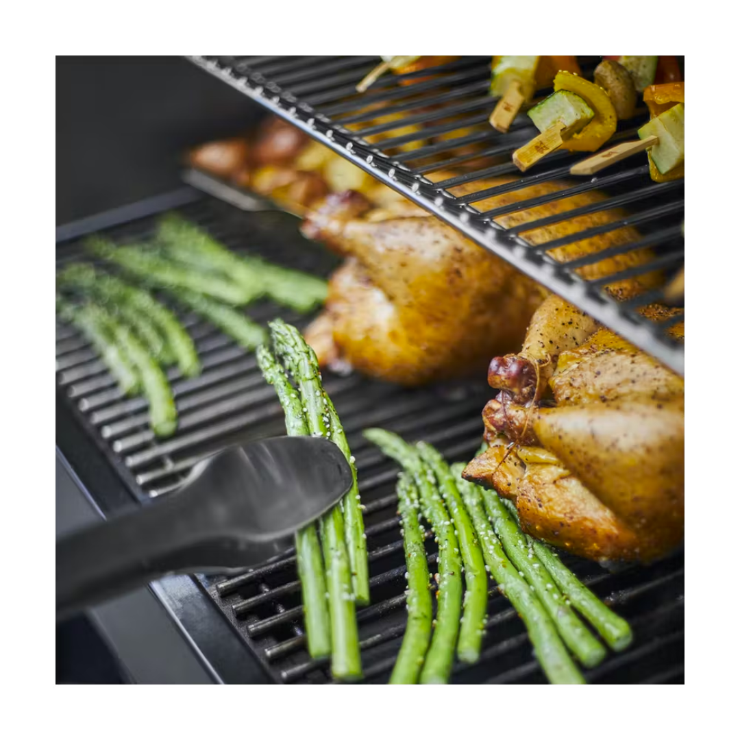 Asador de pellets de madera SmokeFire EX6 negro