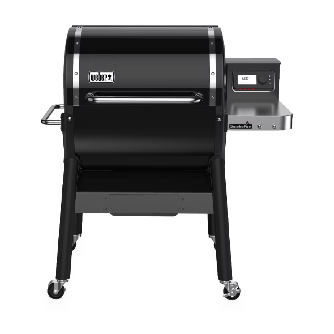 Asador de pellets de madera SmokeFire EX4 negro