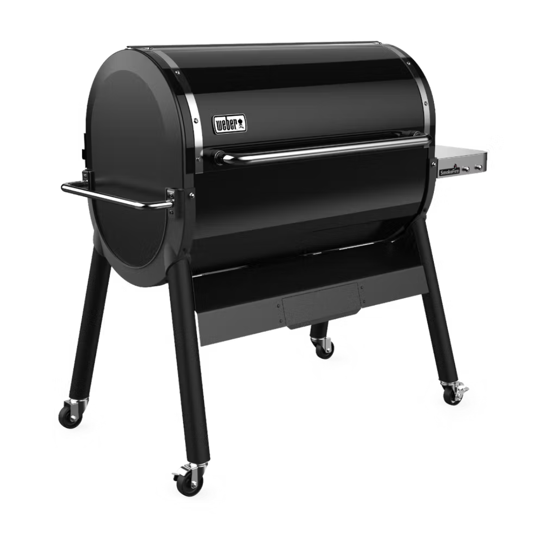 Asador de pellets de madera SmokeFire EX6 negro