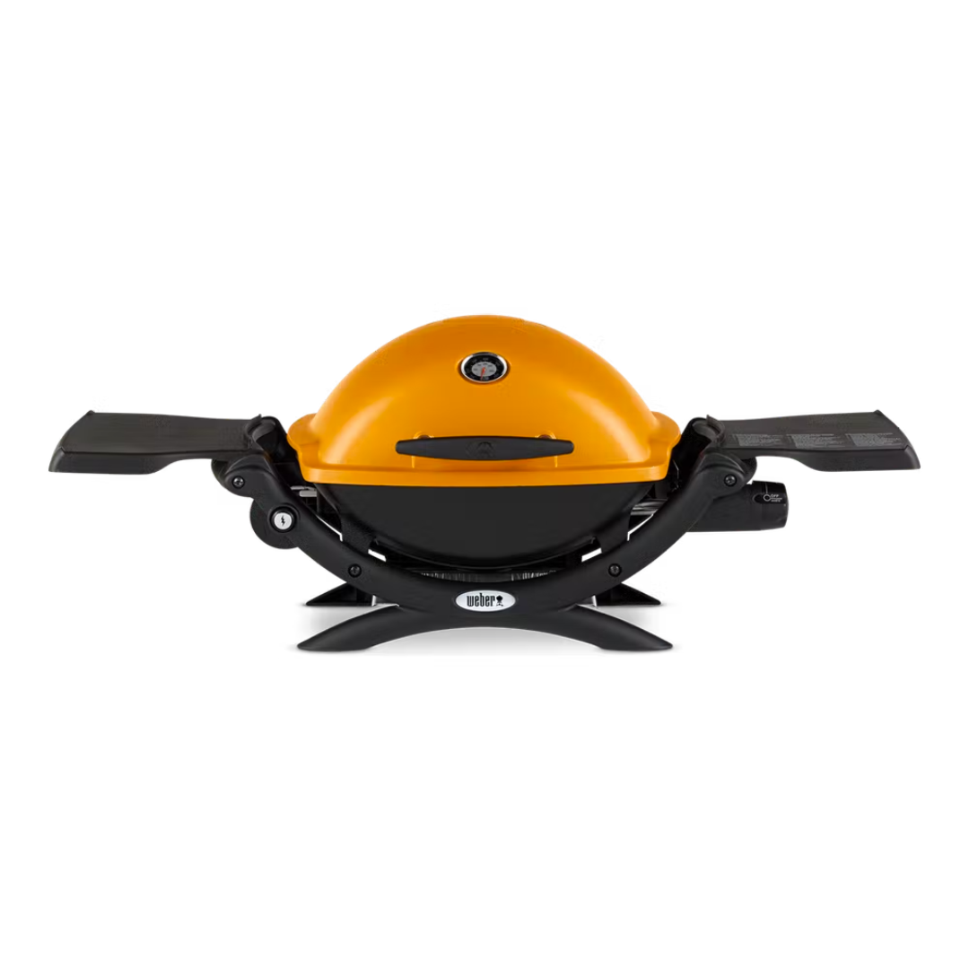 Asador de gas Weber Q 1200 Naranja