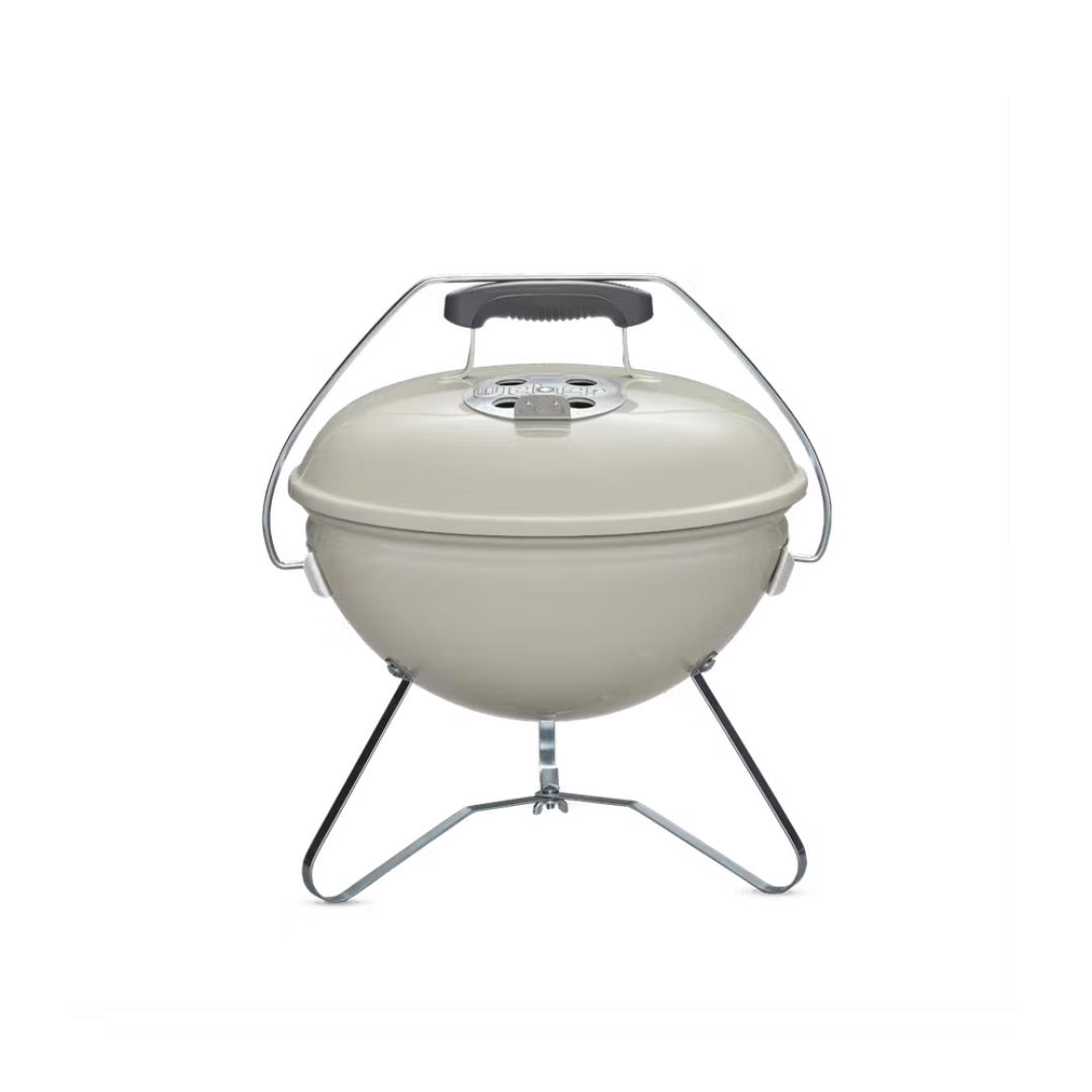 Asador de Carbón Smokey Joe Premium, 14" Marfil