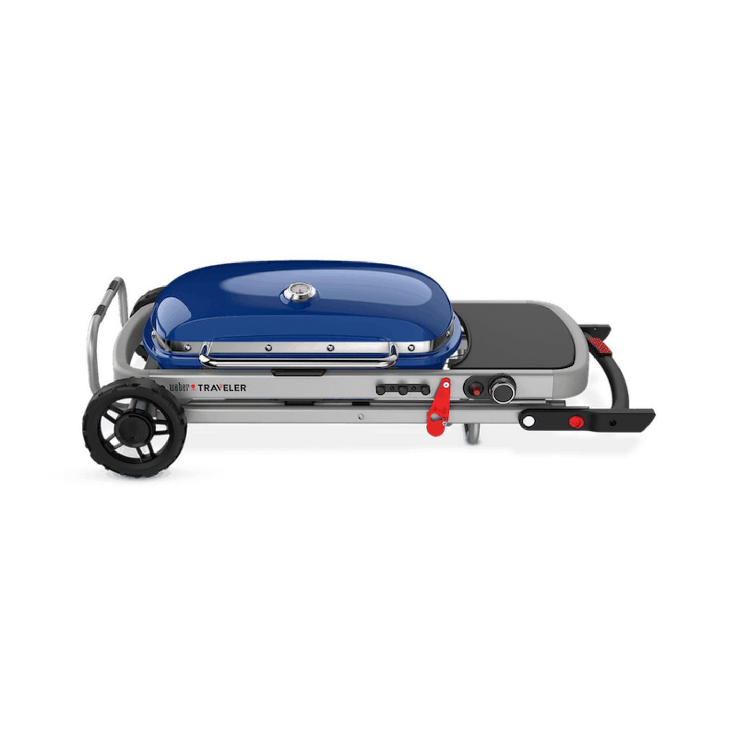 Asador de gas Weber Traveler Azul Deep Ocean