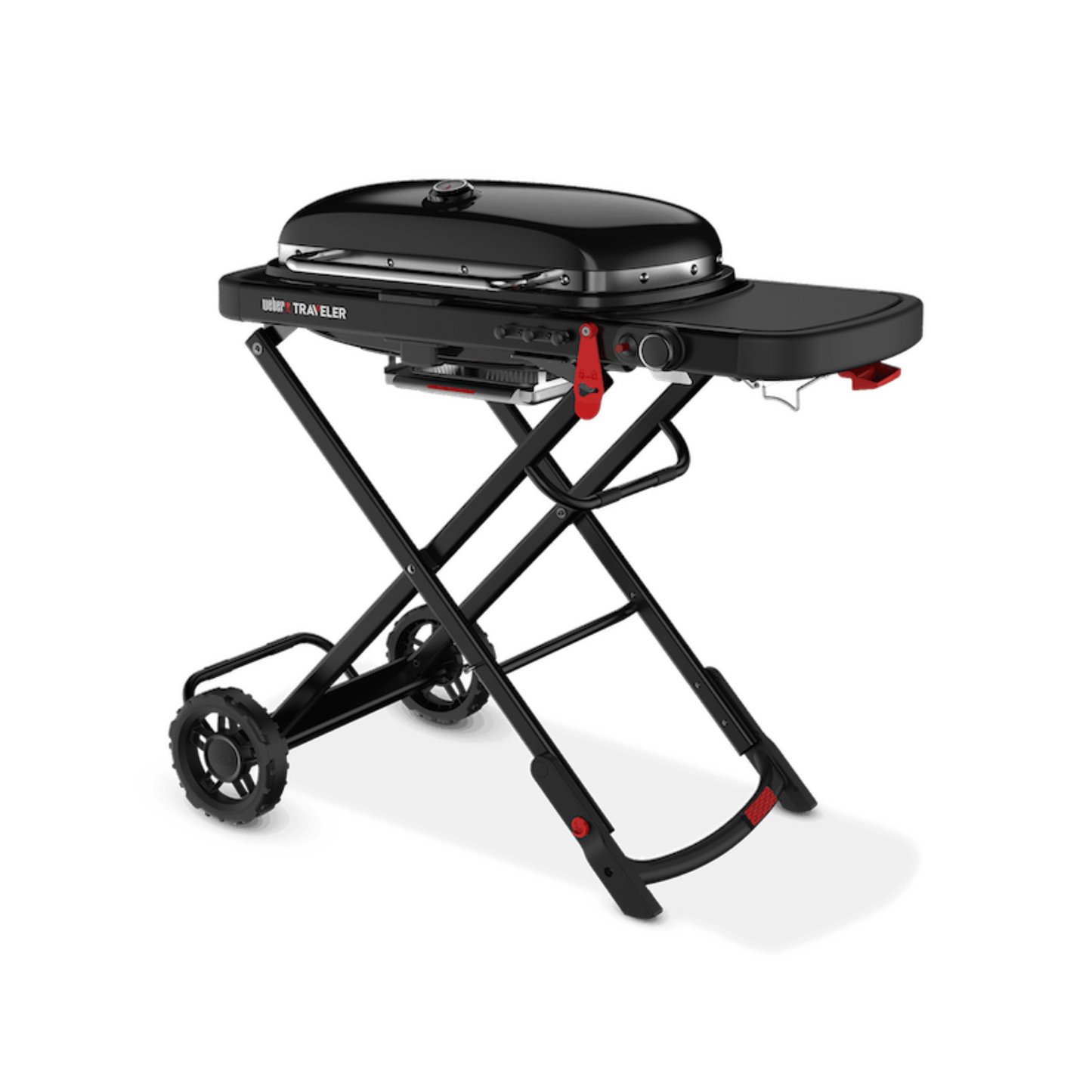 Asador de gas Weber Traveler Stealth Edition