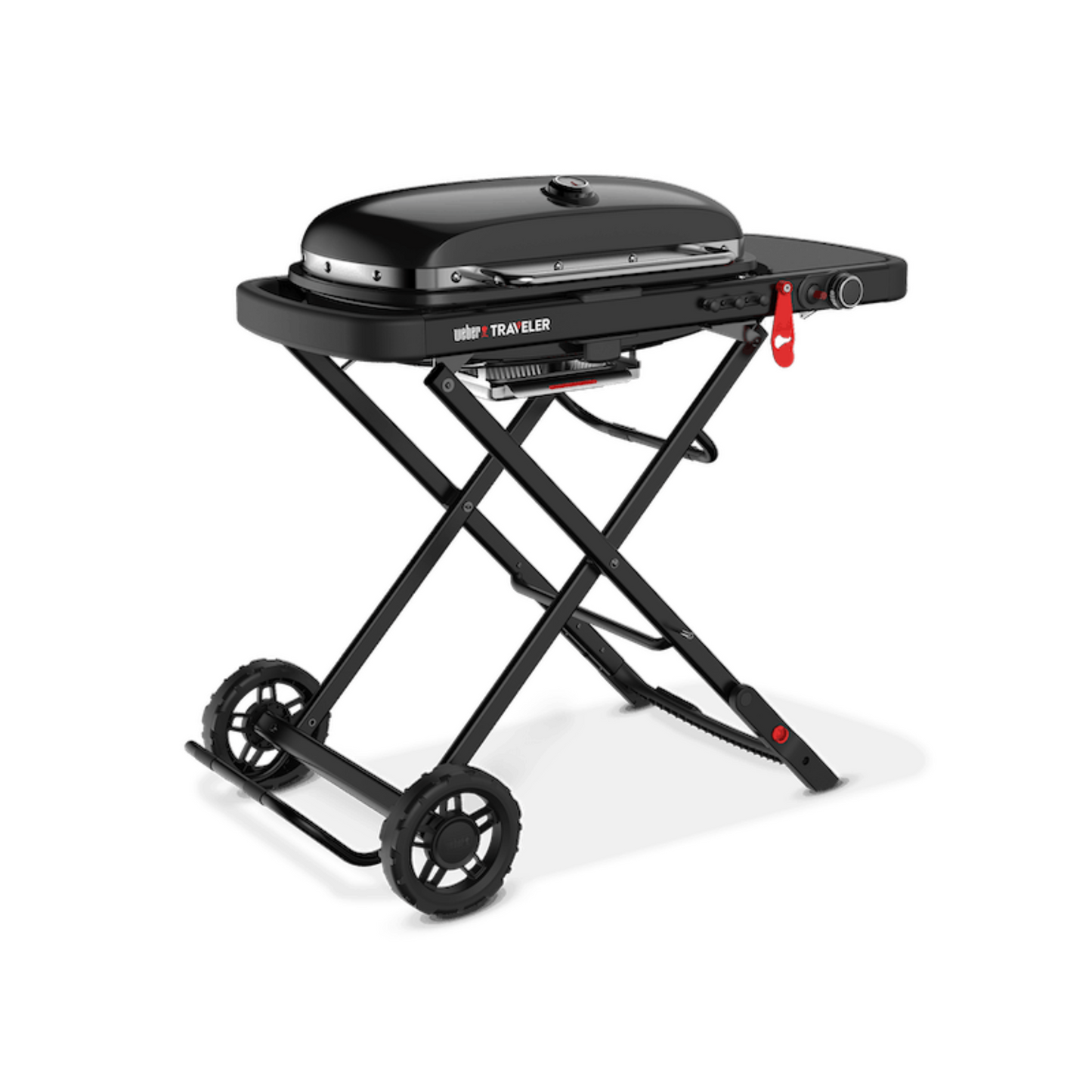 Asador de gas Weber Traveler Stealth Edition