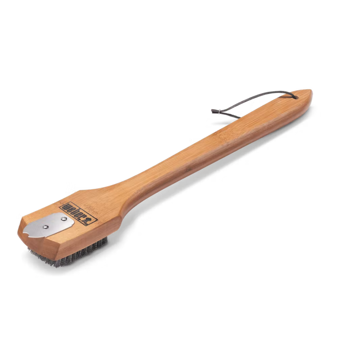 Cepillo para parrillas 18", bambú