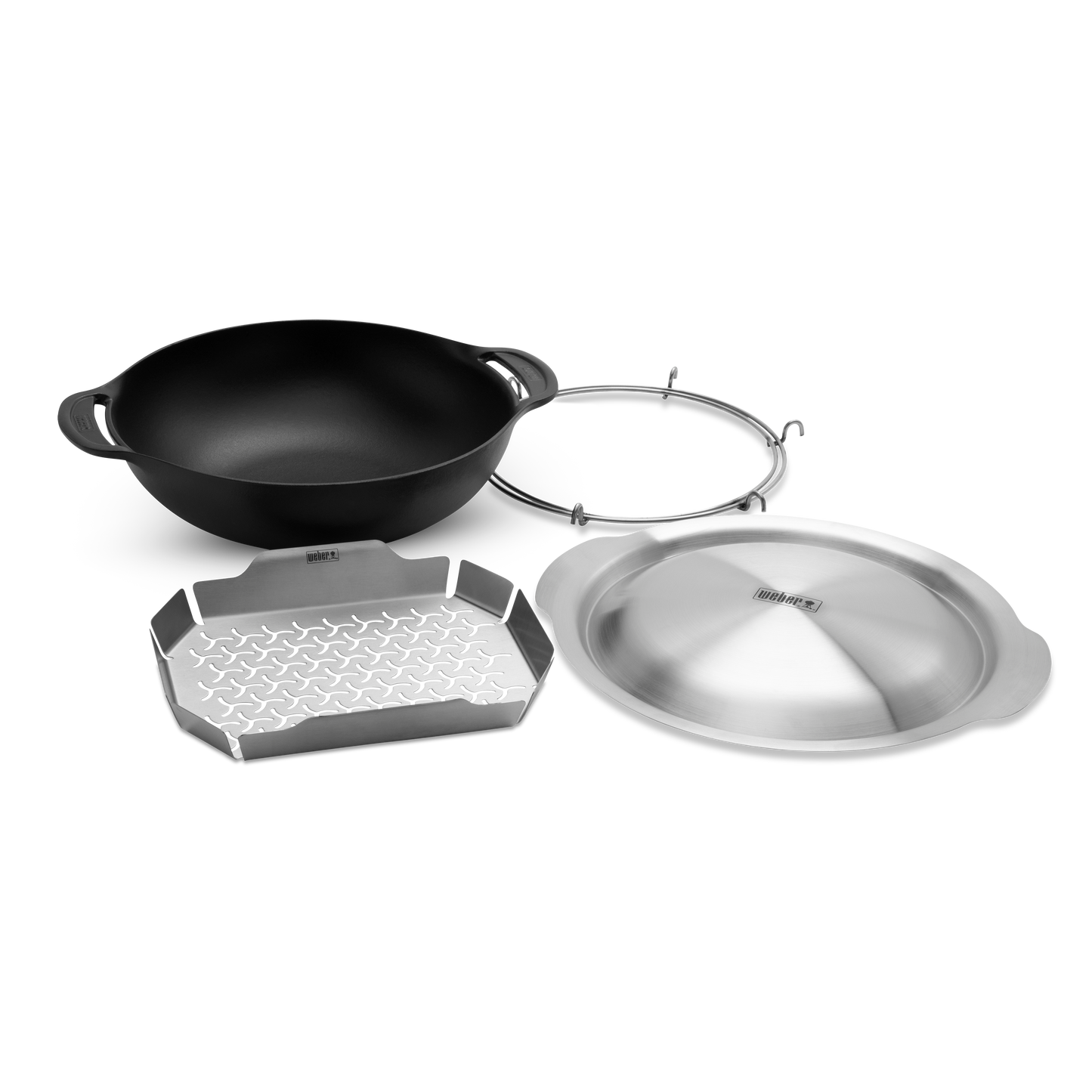 Wok y Vaporera Weber Crafted 7606