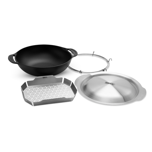 Wok y Vaporera Weber Crafted 7606