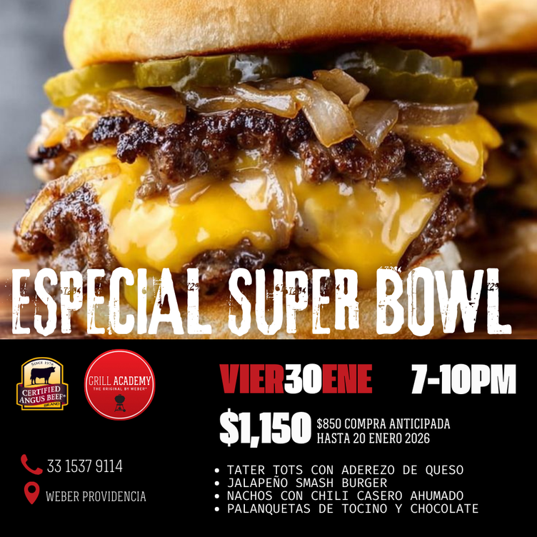Taller Super Bowl Providencia Viernes 30 Enero 2026