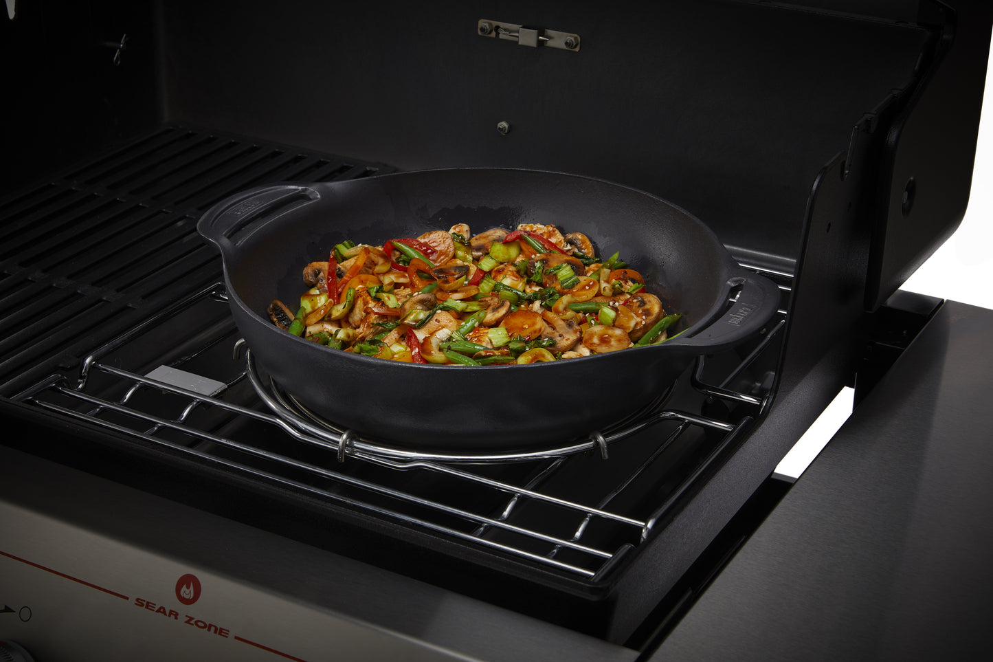 Wok y Vaporera Weber Crafted 7606
