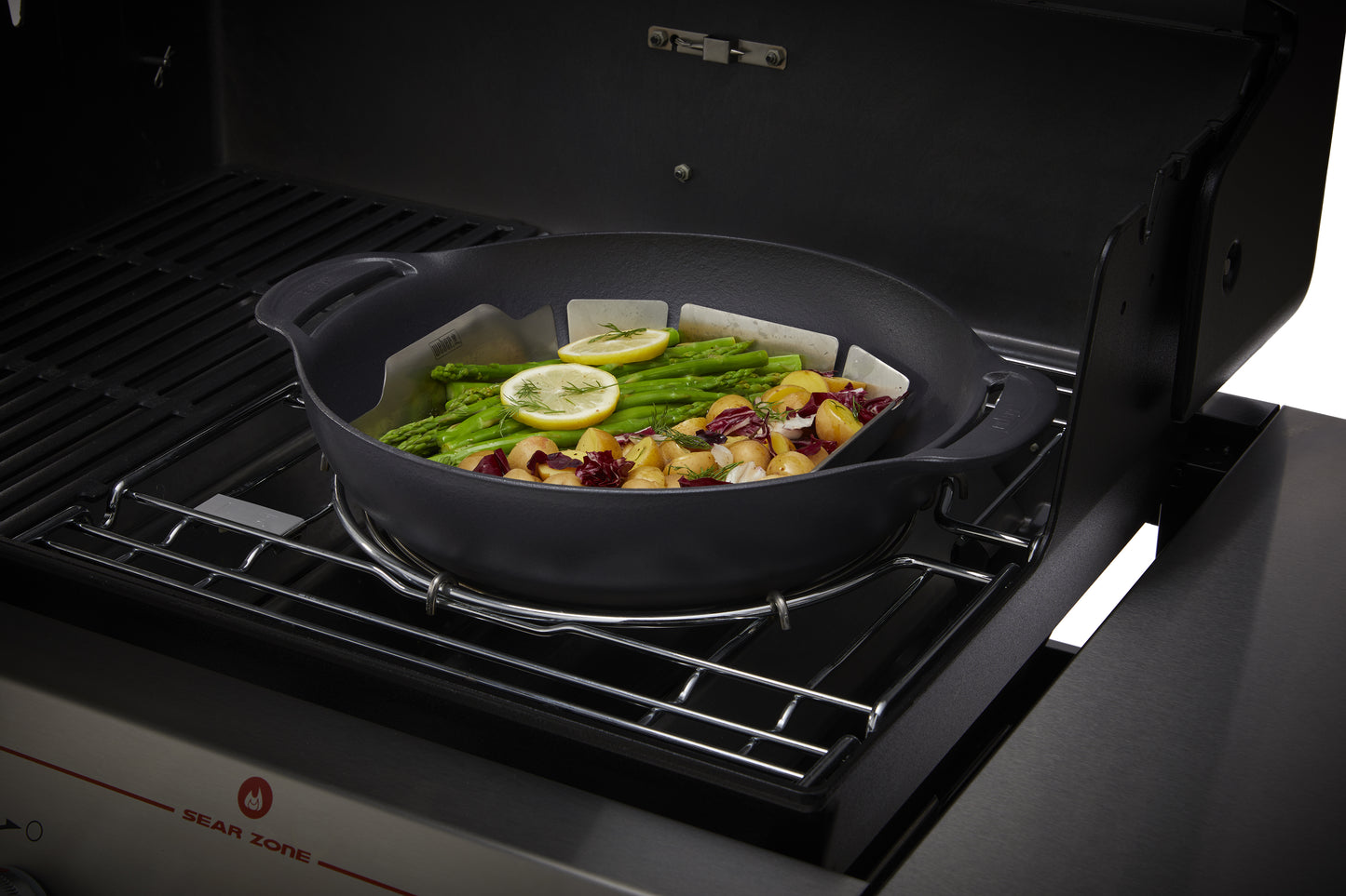 Wok y Vaporera Weber Crafted 7606