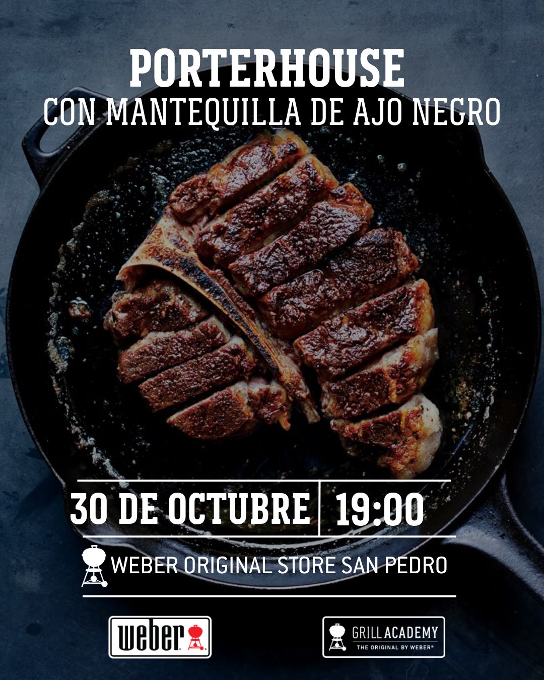 Taller Porterhouse San Pedro Viernes 30 Octubre 2026