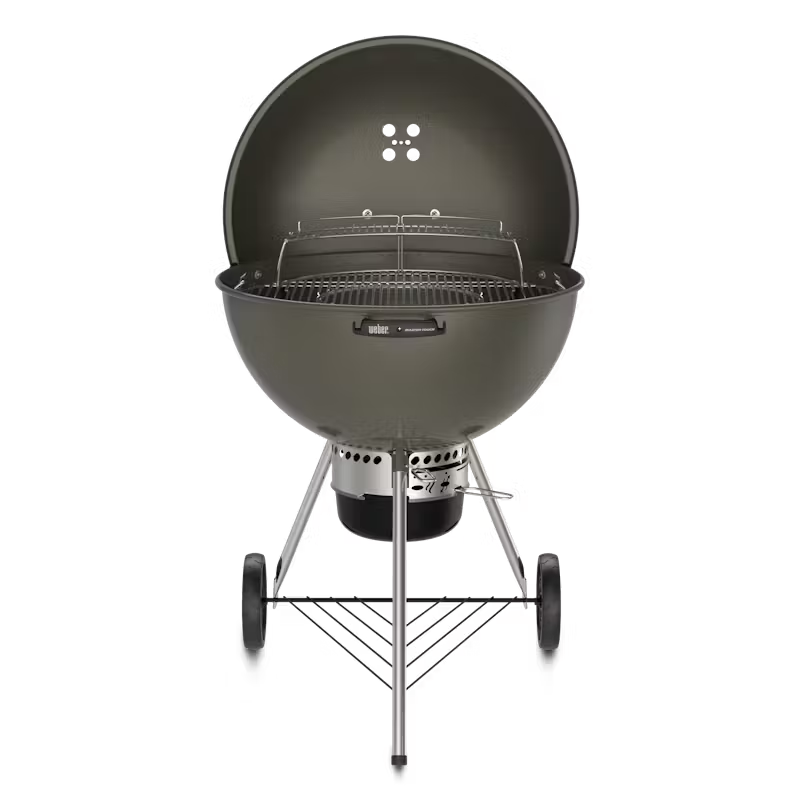Asador de carbón Master-Touch, 26" Gris cenizo