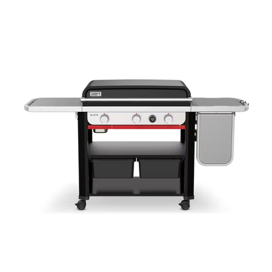 Plancha resistente al óxido Slate™ de 76 cm (30") con mesa lateral extensible