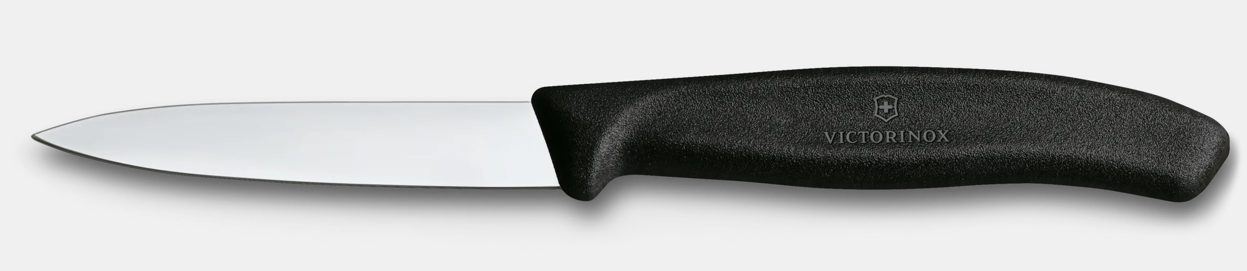 Cuchillo mondador negro - 8cm