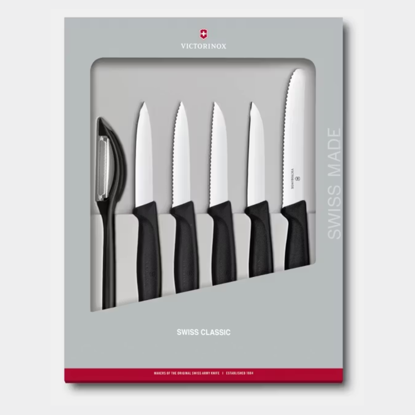 Set de cuchillos mondadores Swiss Classic, 6 piezas