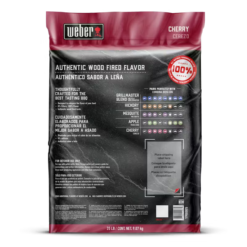 Natural Cherry Wood Pellets (Cherry) 20 lb