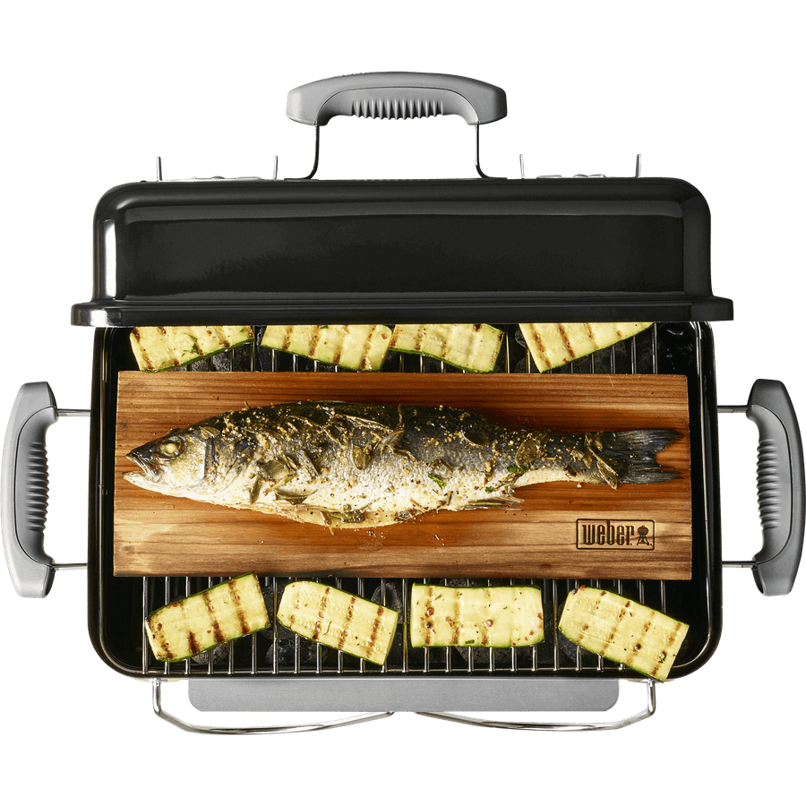 Asador de carbon weber go anywhere