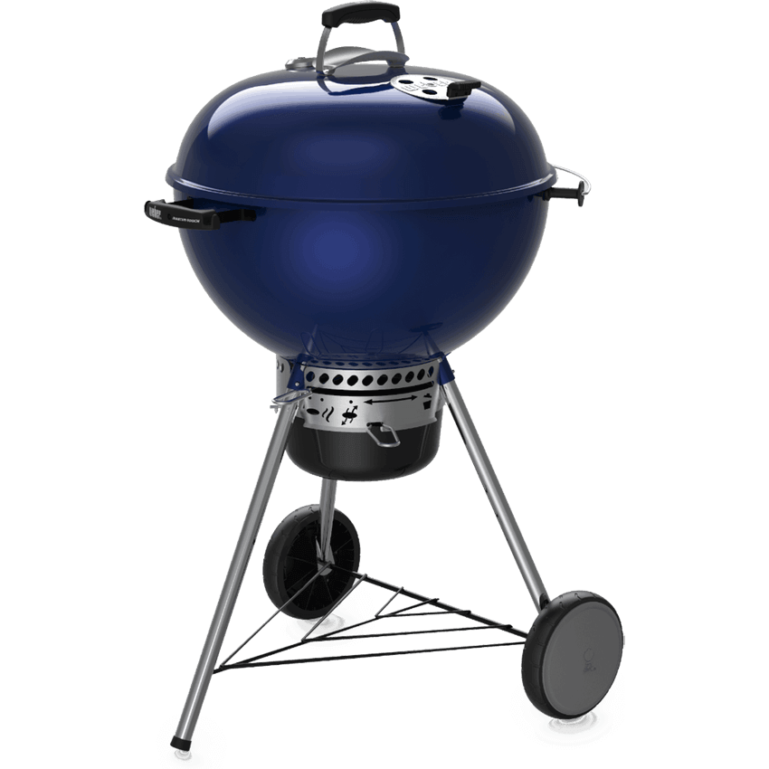 Asador de carbón Master-Touch 22" Deep Ocean Blue