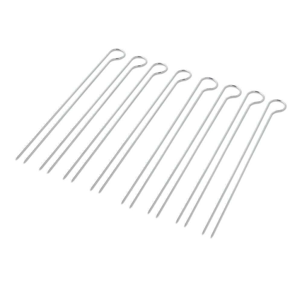 Juego de brochetas para asar