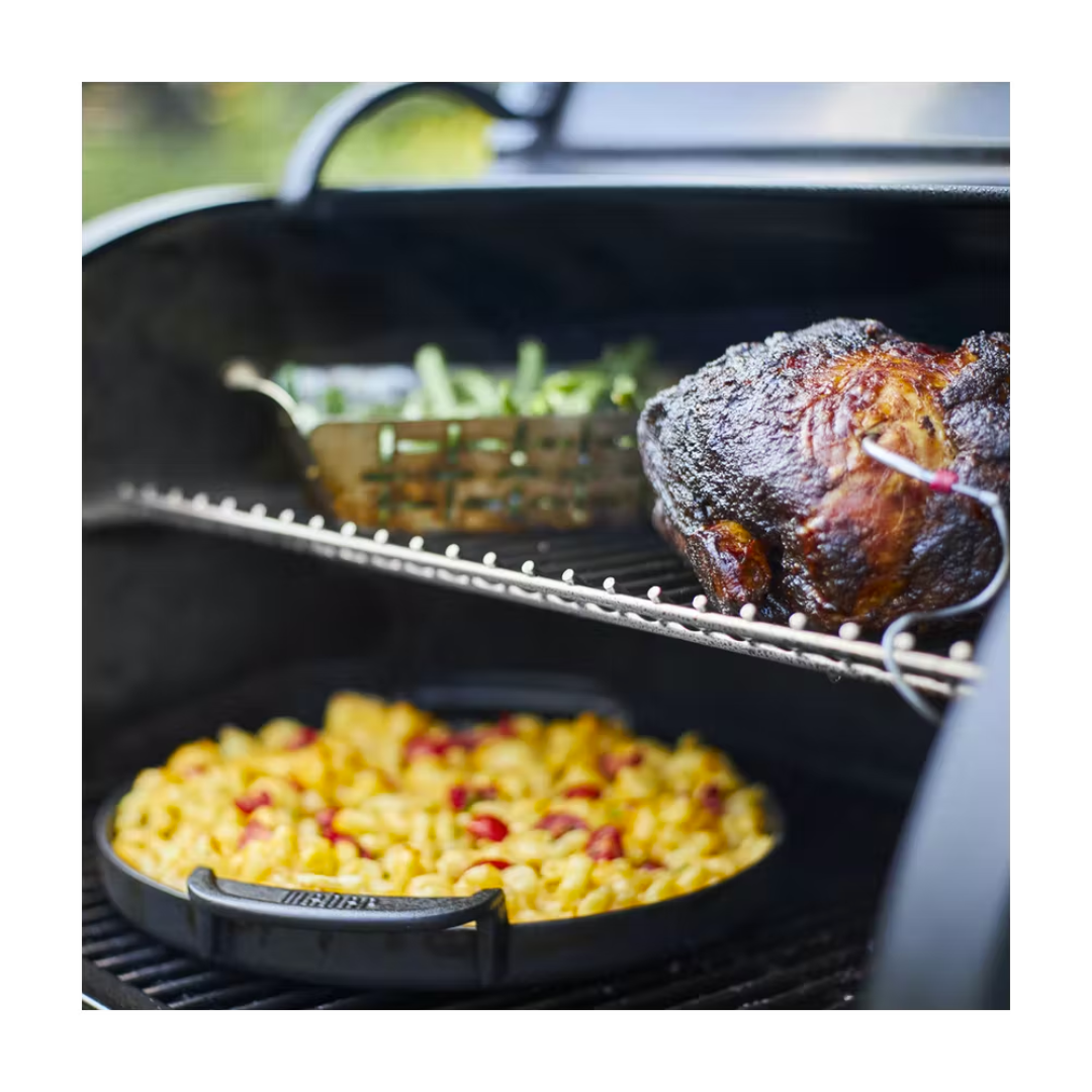 Asador de pellets de madera SmokeFire EX4 negro