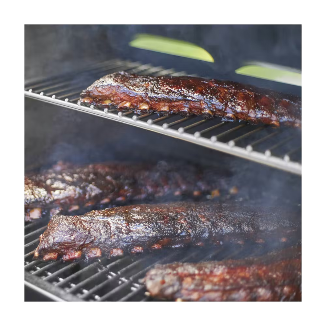 Asador de pellets de madera SmokeFire EX4 negro