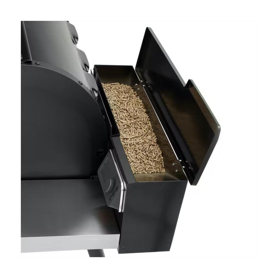 Asador de pellets de madera SmokeFire EX4 negro