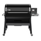 Asador de pellets de madera SmokeFire EX6 negro
