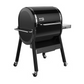 Asador de pellets de madera SmokeFire EX4 negro