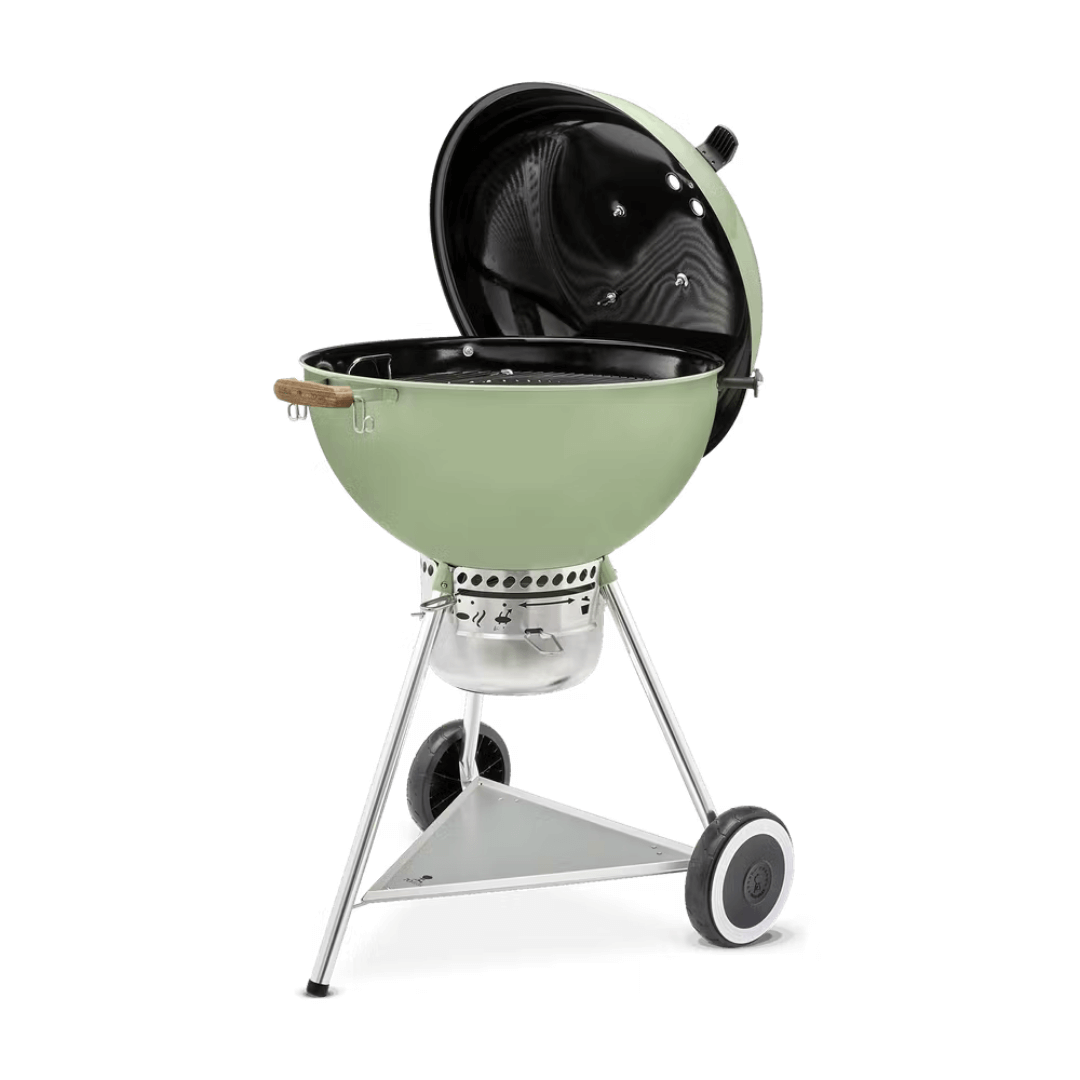 Asador de carbón Kettle 70 Aniversario Diner Green