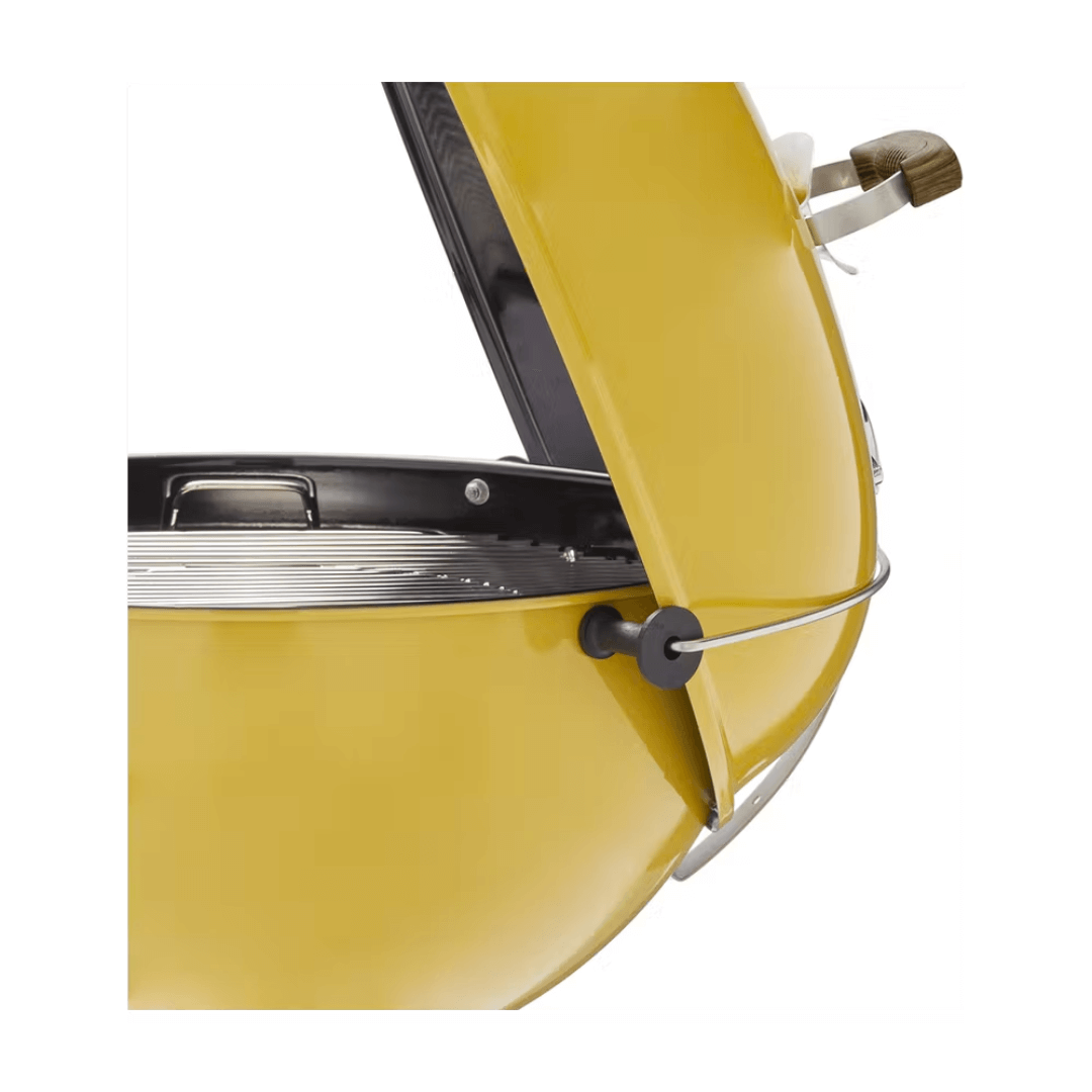 Asador de carbón Kettle 70 Aniversario Hot Rod Yellow