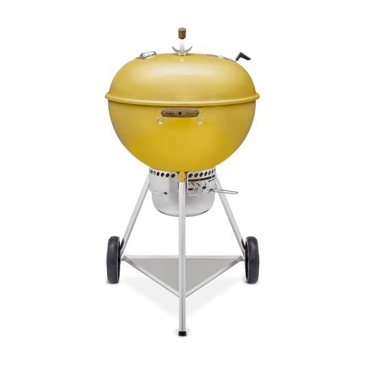 Asador de carbón Kettle 70 Aniversario Hot Rod Yellow