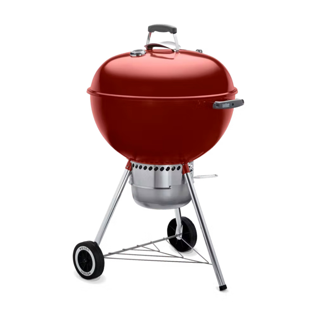 Asador de carbón Original Kettle Premium 22" Rojo carmesí