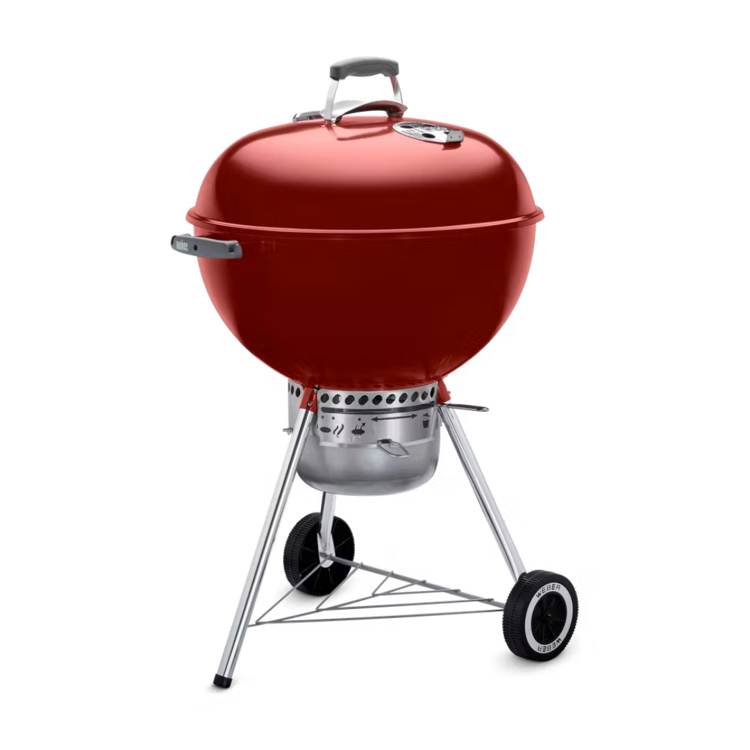 Asador de carbón Original Kettle Premium 22" Rojo carmesí