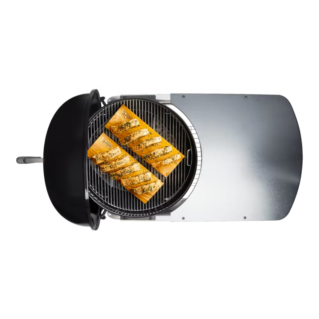 Asador de carbón Performer Deluxe 22" Rojo carmesí