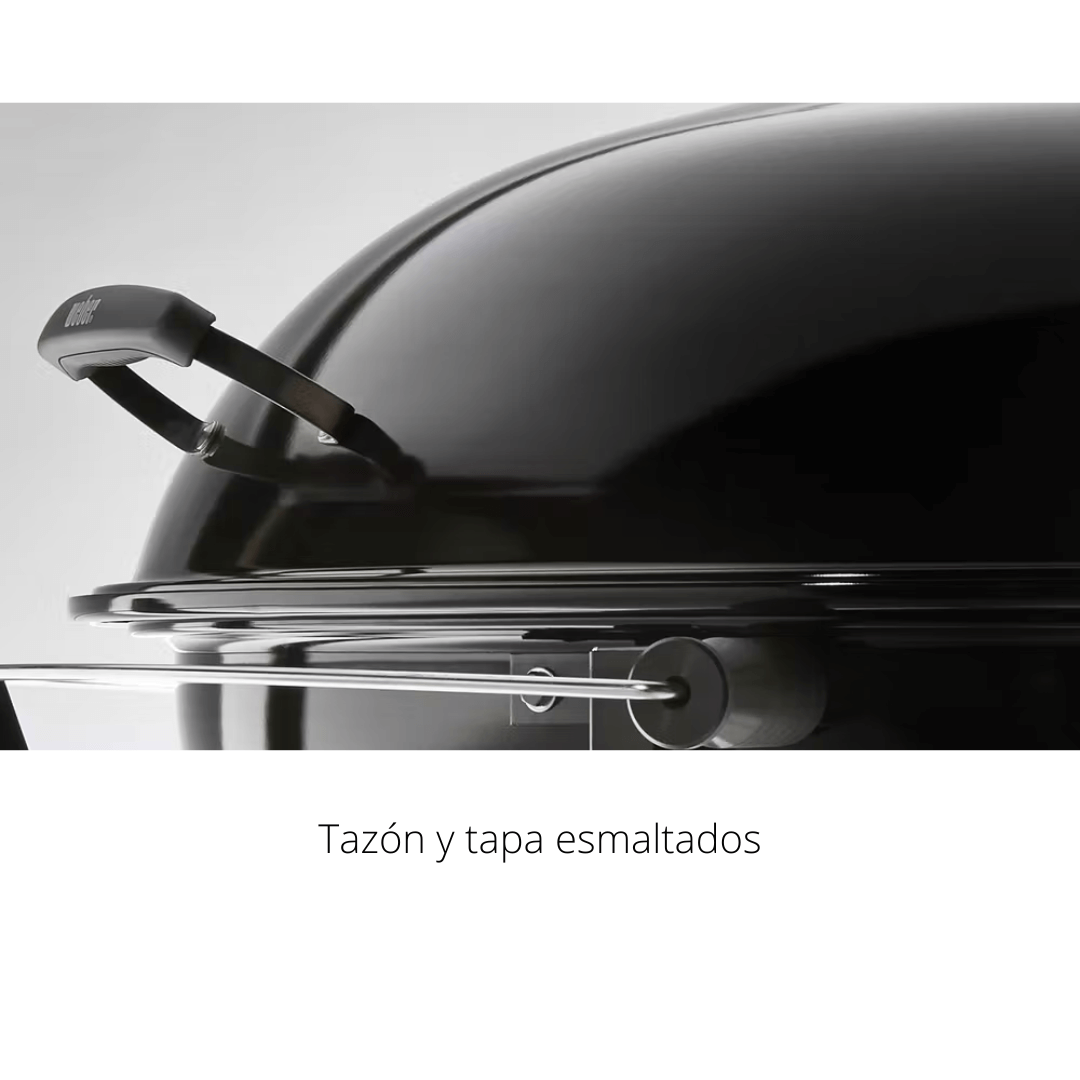 Asador de carbón Ranch Kettle 37" Negro