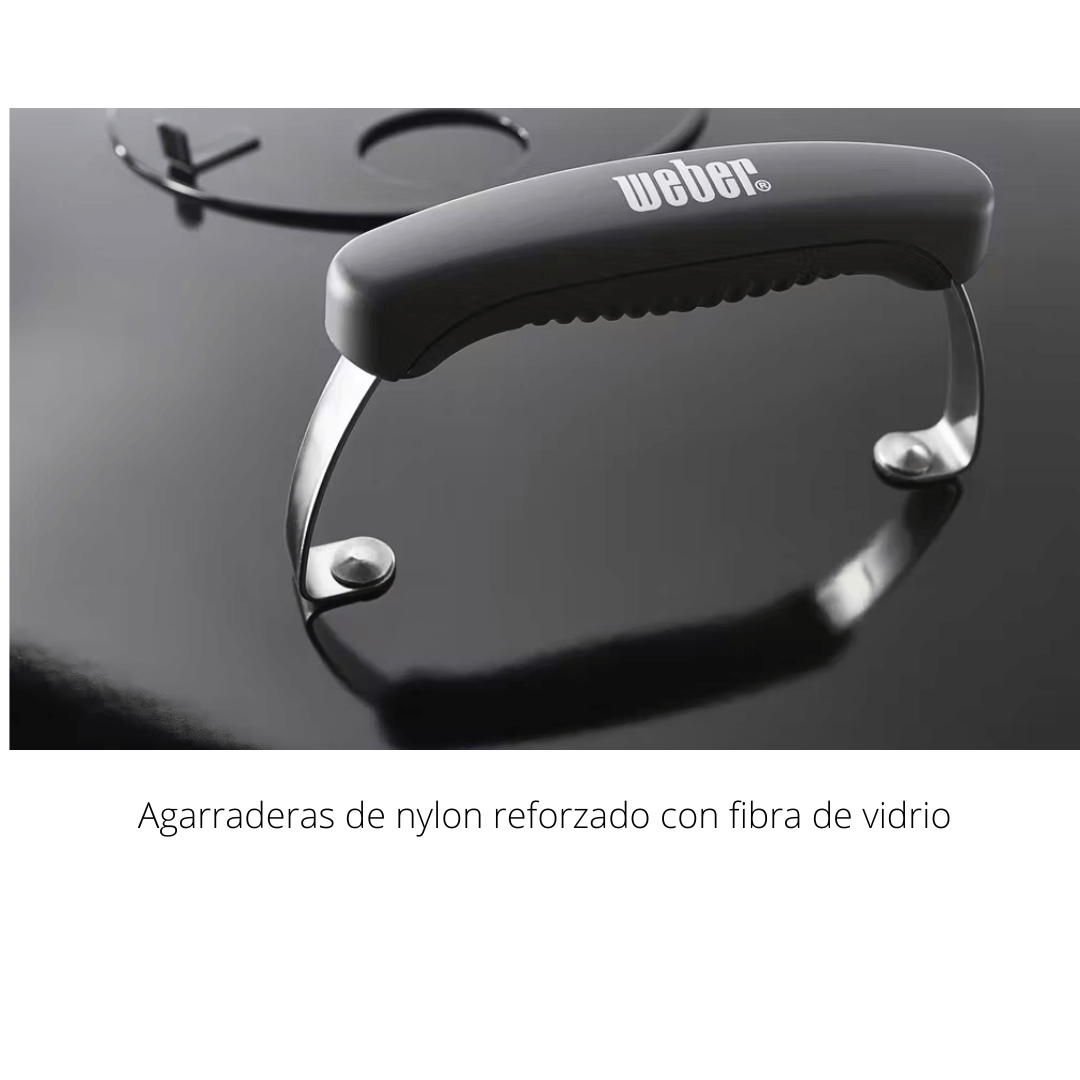 Asador de carbón Ranch Kettle 37" Negro