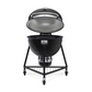 Asador de carbón Summit® Kamado E6 Negro