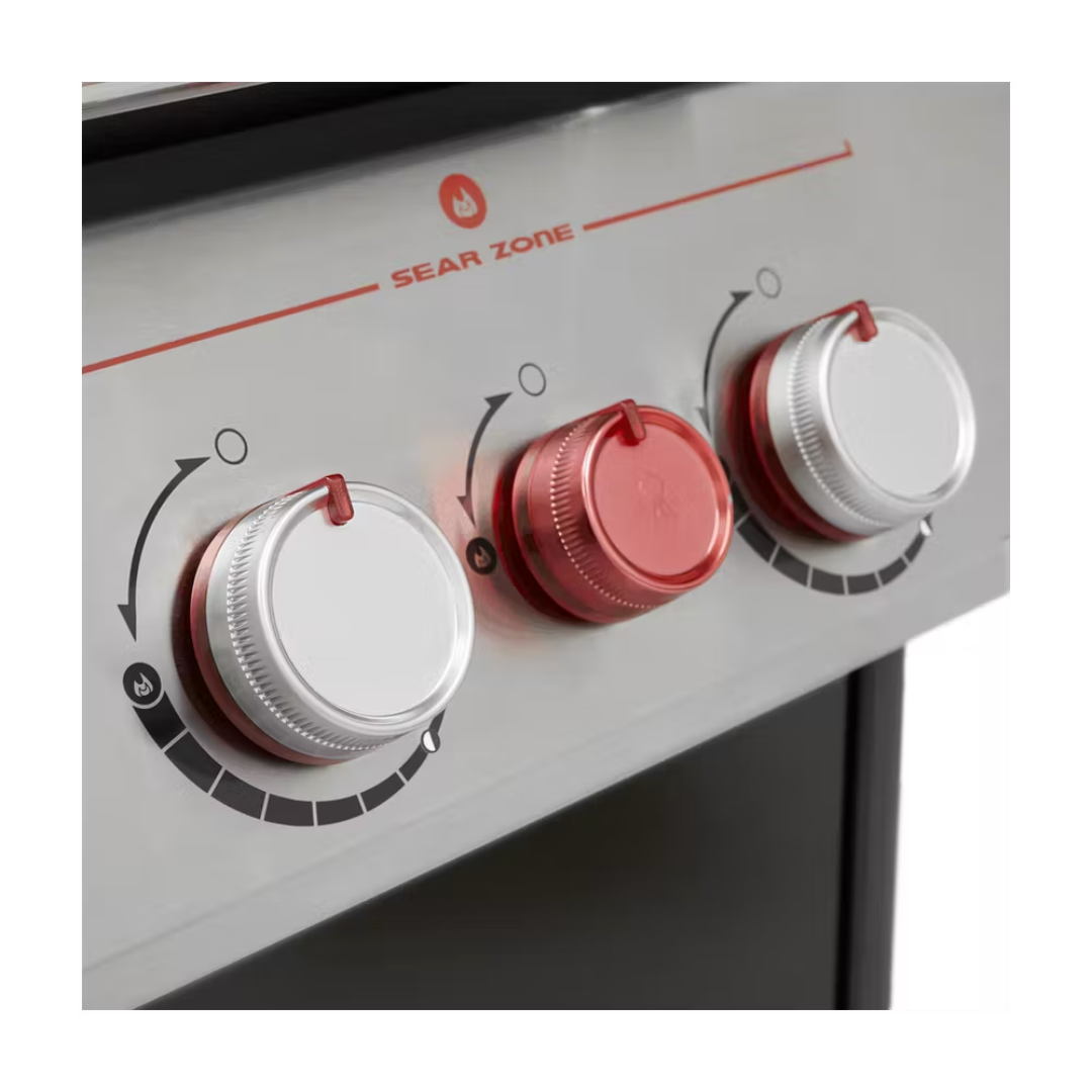 Asador de gas GENESIS E-325s Negro