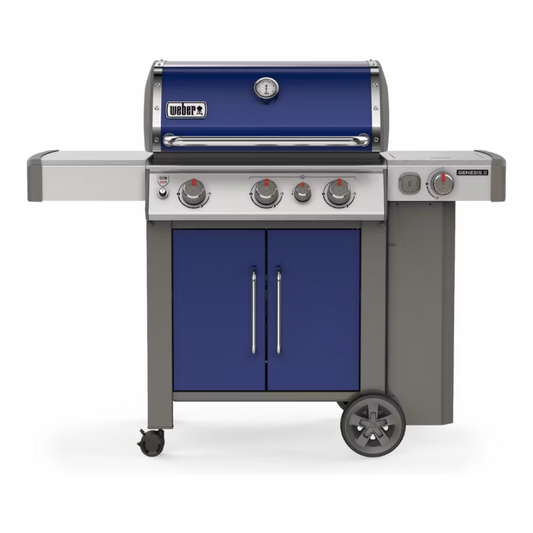 Asador de gas Genesis II E-335 Deep Ocean Blue