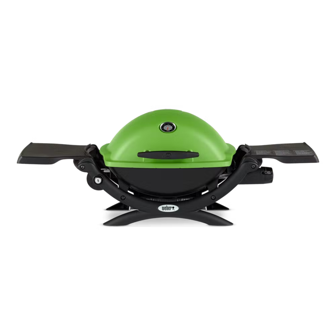 Asador de gas Weber Q 1200 Verde