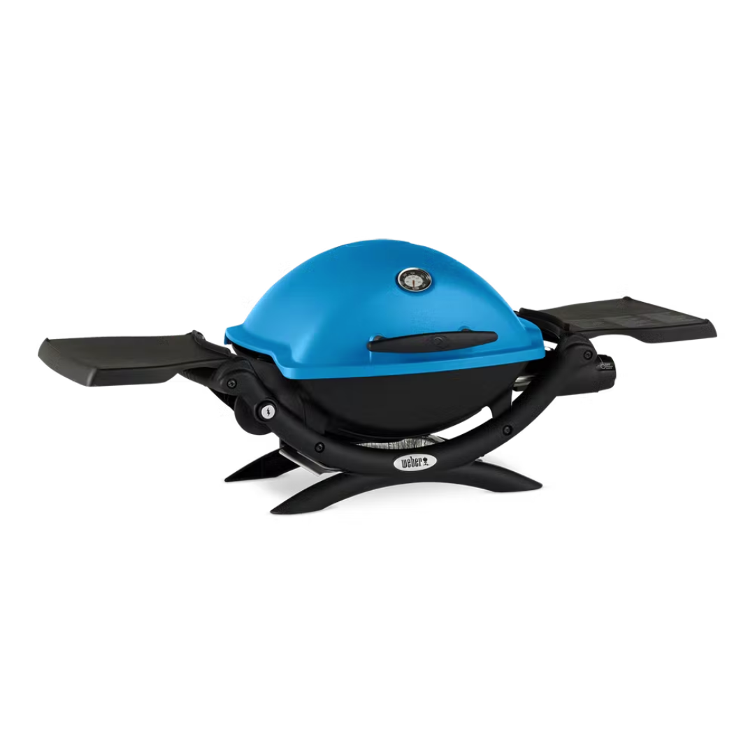 Asador de gas Weber Q 1200 Azul
