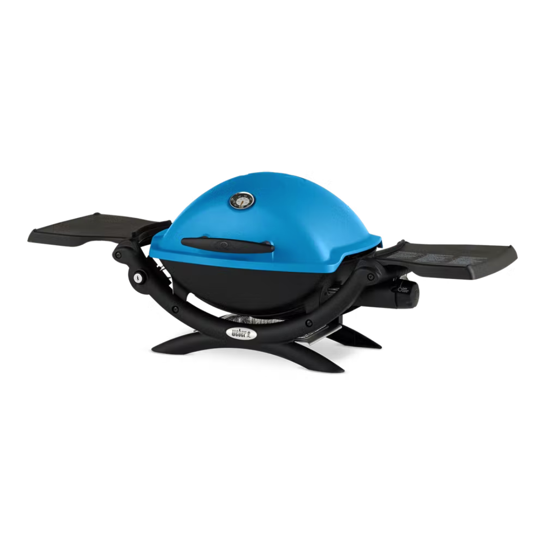 Asador de gas Weber Q 1200 Azul