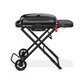 Asador de gas Weber Traveler Stealth Edition